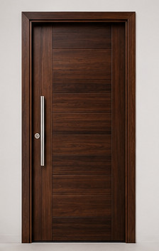 Solid Mahogany Entrance Door
